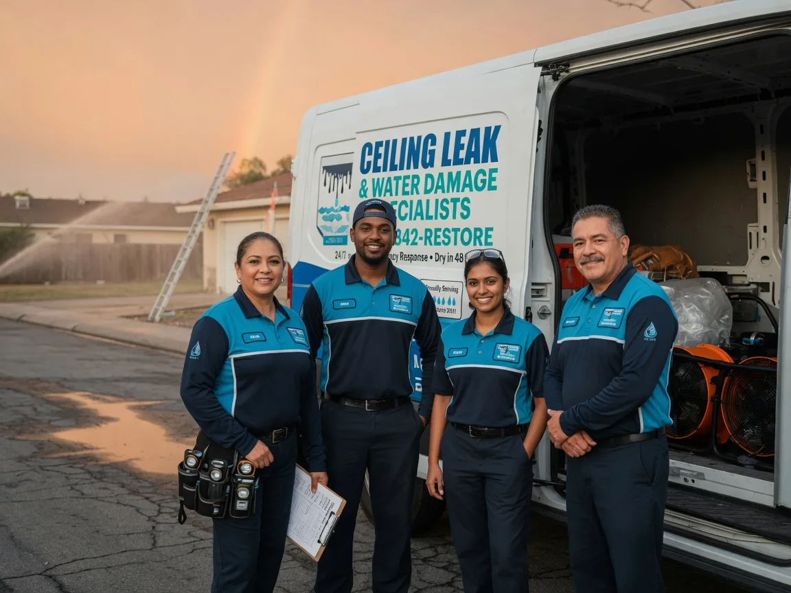 Ceiling Leak Cleanup company in Crowville, LA